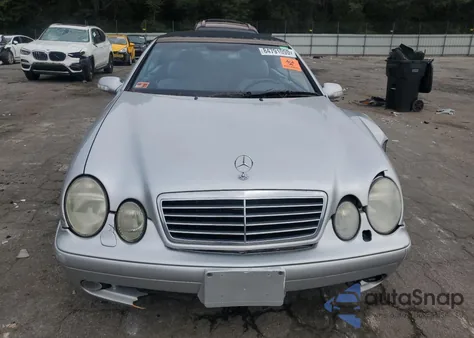 2002 Mercedes-Benz Clk 430 из США, поврежденный, VIN WDBLK70G32T108710